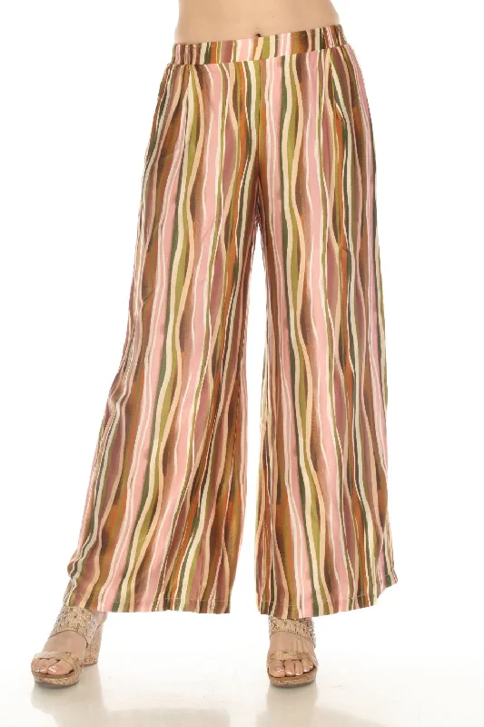 Johnny Was Love Chantel Easy Retro Wide Leg Pants Boho Chic L64723