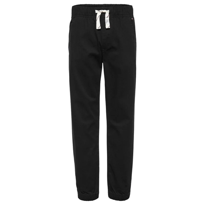 Tommy Hilfiger Structured Pull On Pants Black