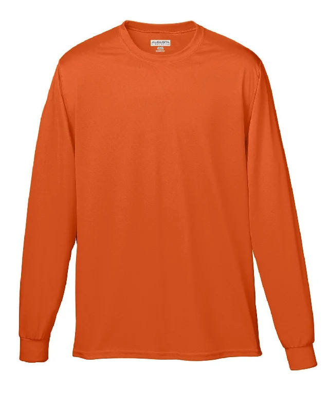 Augusta Sportswear 788 Adult Wicking Long-Sleeve T-Shirt