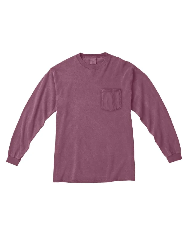 Comfort Colors C4410 Adult Heavyweight RSLong-Sleeve Pocket T-Shirt