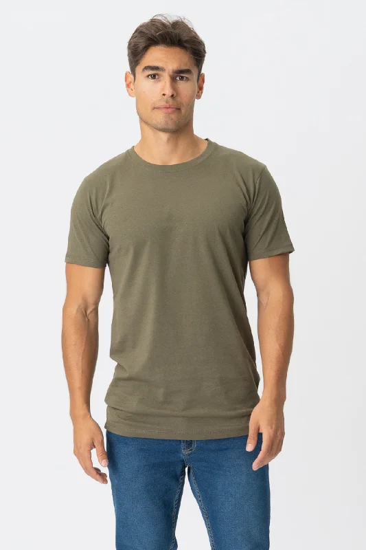 Muscle T-shirt - Armygrøn