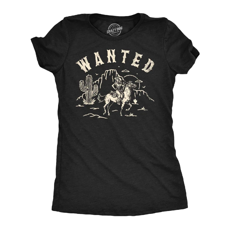 Wanted Retro Cowgirl Women's T Shirt