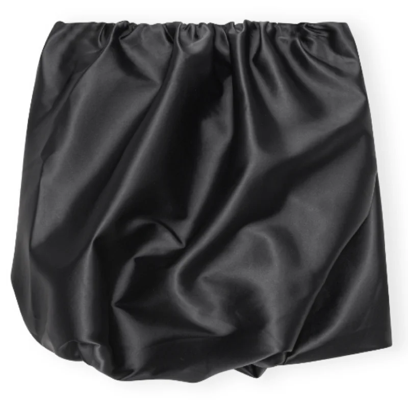 Double Satin Mini Skirt