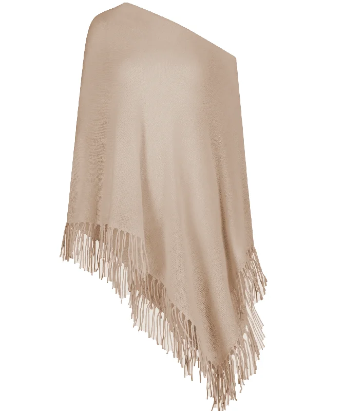 MR Cashmere Fringe Ruana