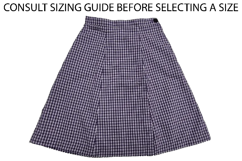 Skirt Plain Check - Zamakahle