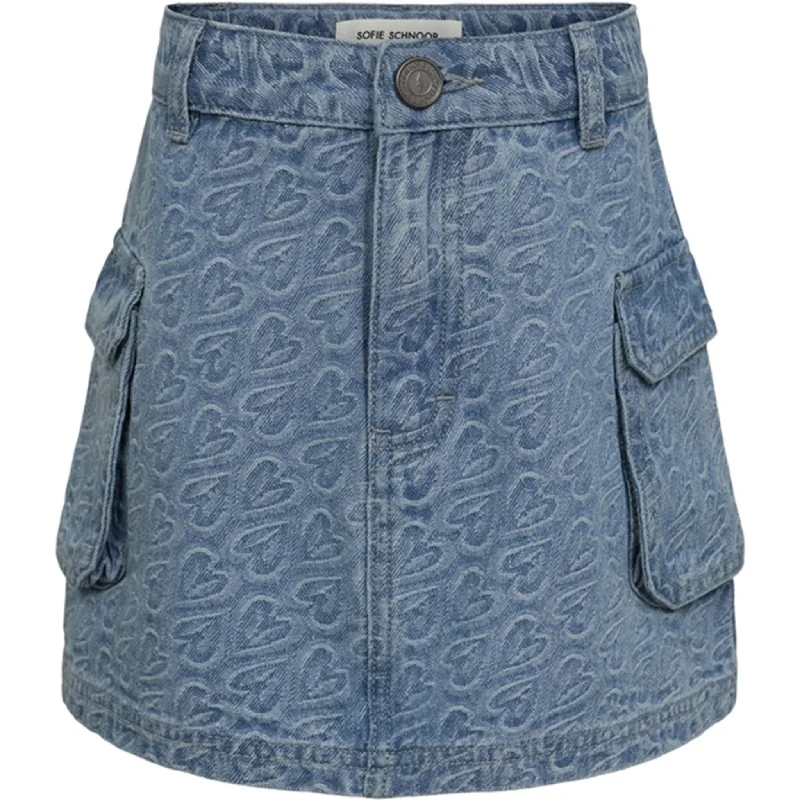 Sofie Schnoor Denim Blue Skirt