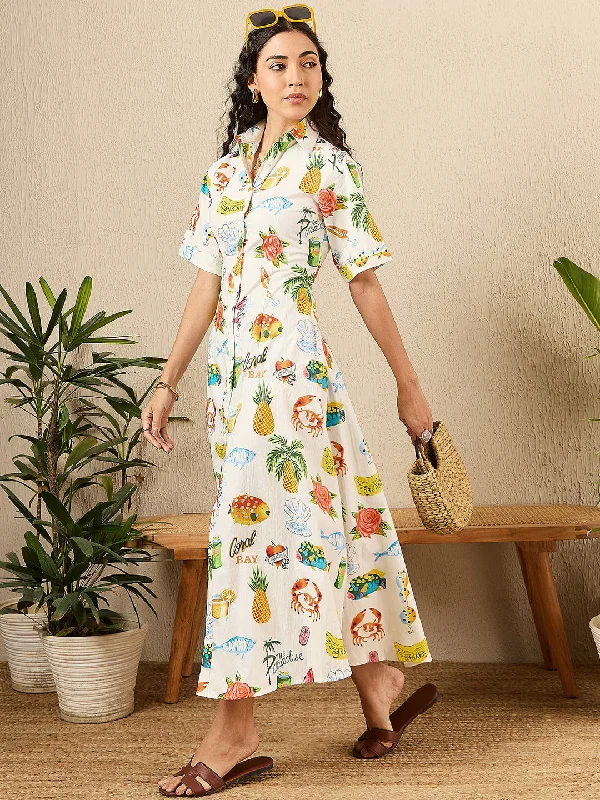 Tropical Element Print