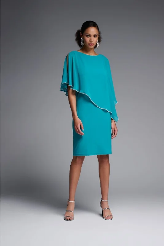 Joseph Ribkoff Layered Draped Dress