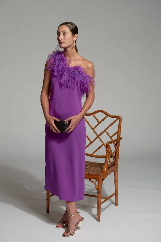 Moskada Nijar Purple Dress