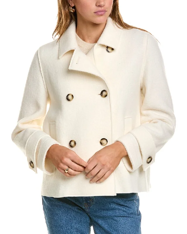 Cinzia Rocca Icons Wool Moto Jacket