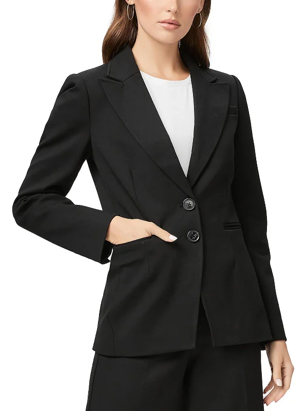 Chelsee Womens Suit Separate Work Wear Two-Button Blazer