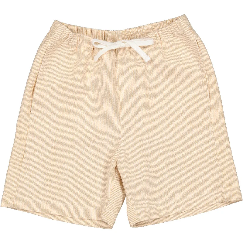 MarMar Fine Cotton Dijon Stripe Pal Shorts