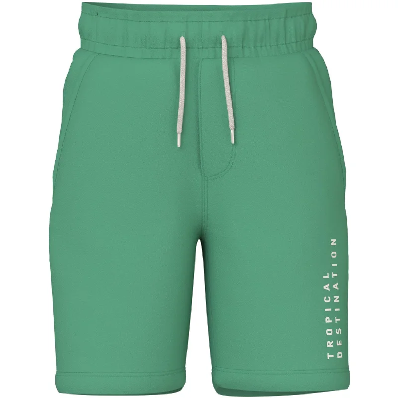 Name It Green Spruce Herry Sweat Shorts